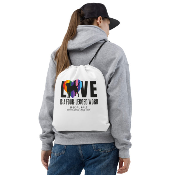 LOVE and PRIDE Drawstring Bag